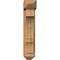 Ekena Millwork Balboa Arts and Crafts Rough Sawn Bracket w/ Offset Brace, Western Red Cedar, 6"W x 18"D x 30"H BKT0604X18X30BOA03RWR - alternate 3